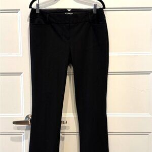 Size 8R Express Columnist black barely boot slim stretch pants